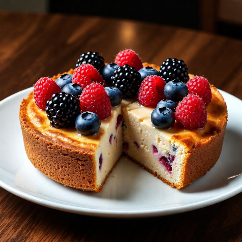 Ciasto jogurtowe z owocami Ciasto jogurtowe z owocami