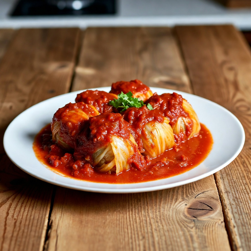 Gołąbki w sosie pomidorowym Gołąbki w sosie pomidorowym