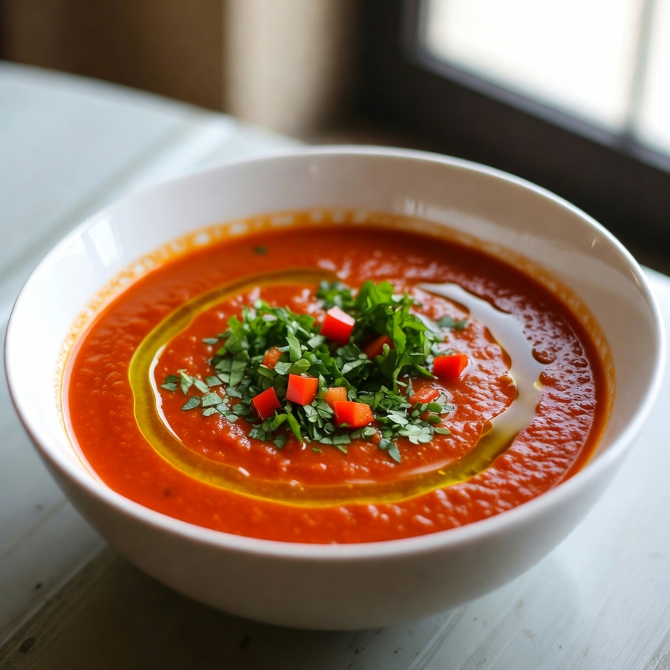 Krem z pomidorów i papryki Krem z pomidorów i papryki