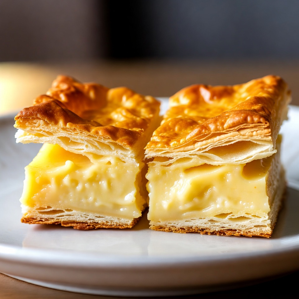 Kremówki z budyniem Kremówki z budyniem