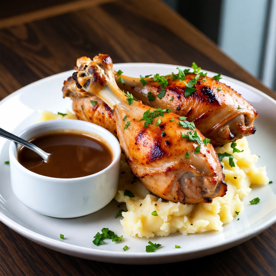 Pieczone udka kurczaka Pieczone udka kurczaka