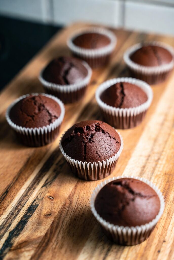 Muffinki czekoladowe muffinki czekoladowe